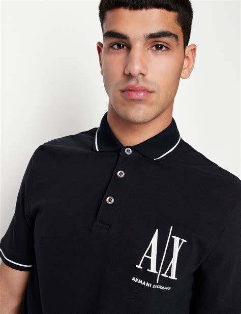 armani exchange polo shirts men.